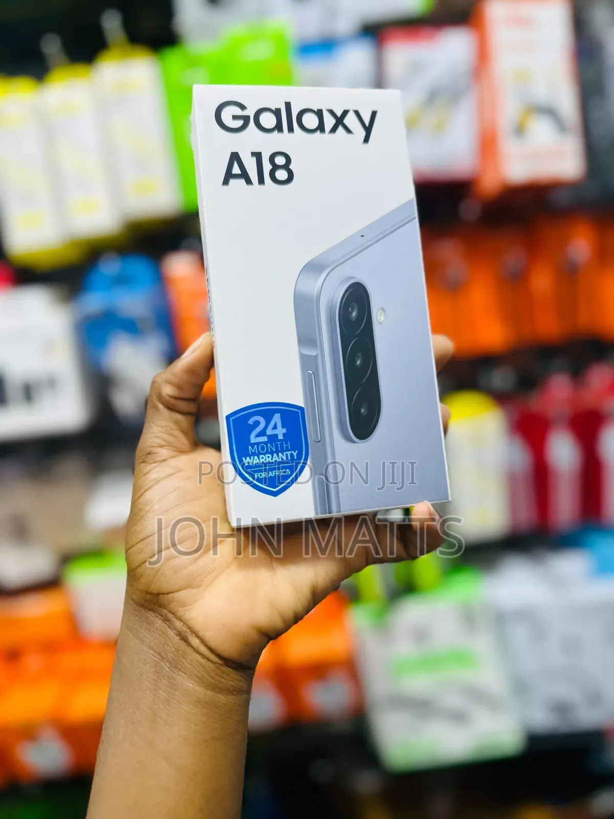 New Samsung Galaxy A18 128 GB Blue
