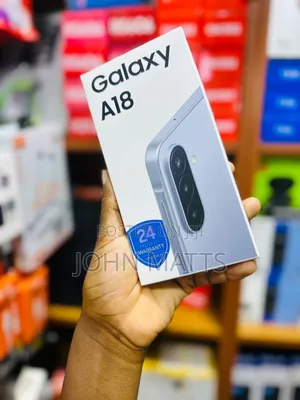 New Samsung Galaxy A18 256 GB Black