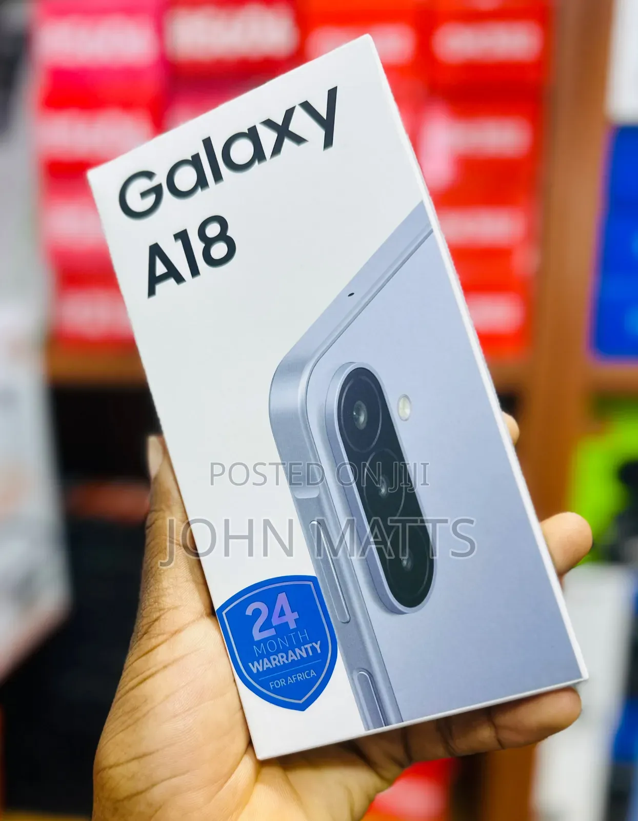 New Samsung Galaxy A18 256 GB Black