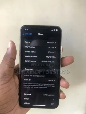Apple iPhone X 64 GB White