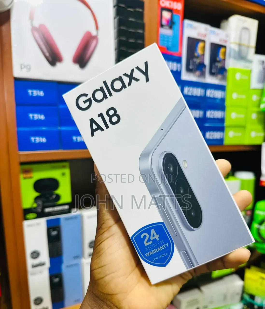 New Samsung Galaxy A18 128 GB Blue