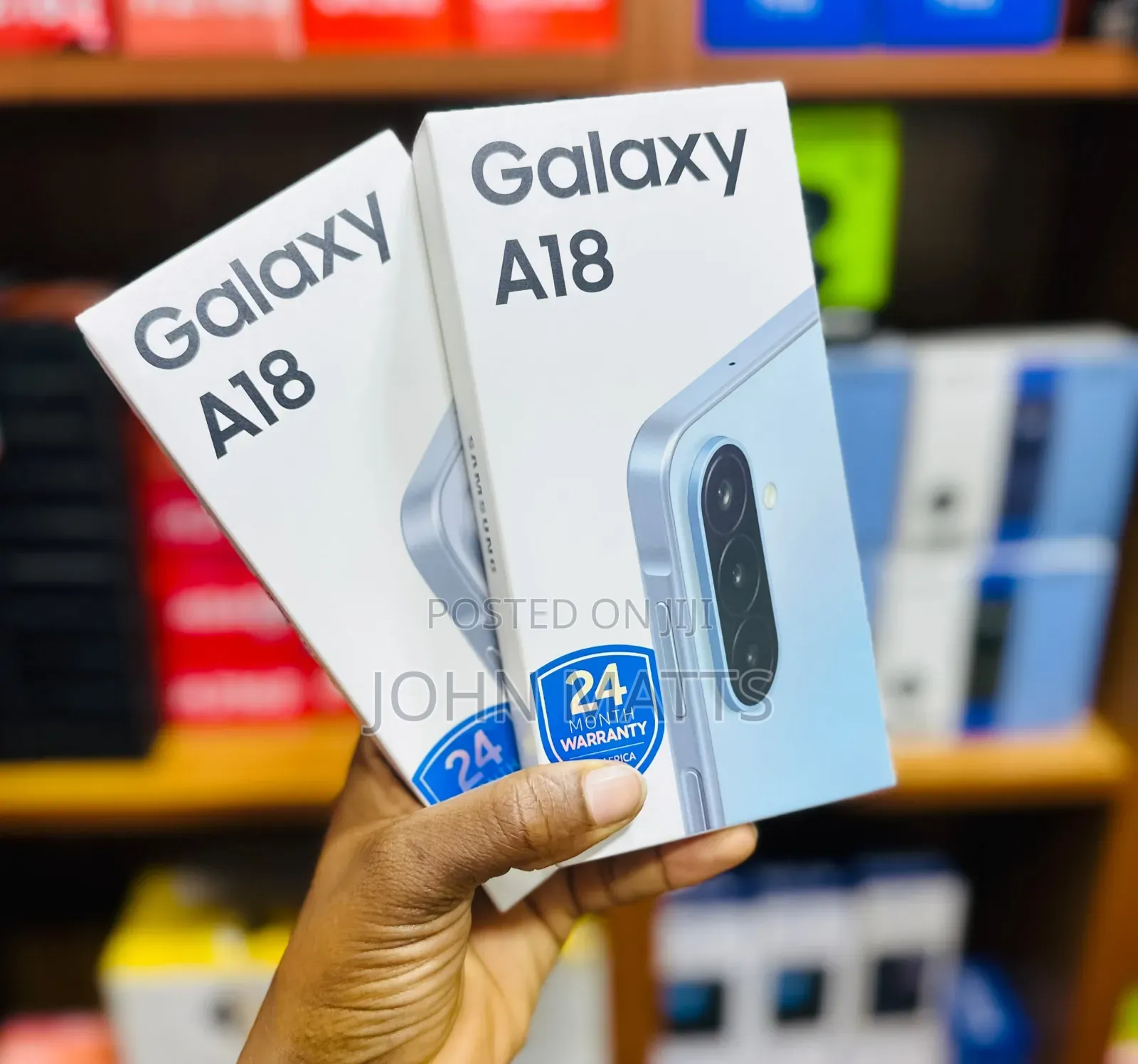 New Samsung Galaxy A18 128 GB Blue
