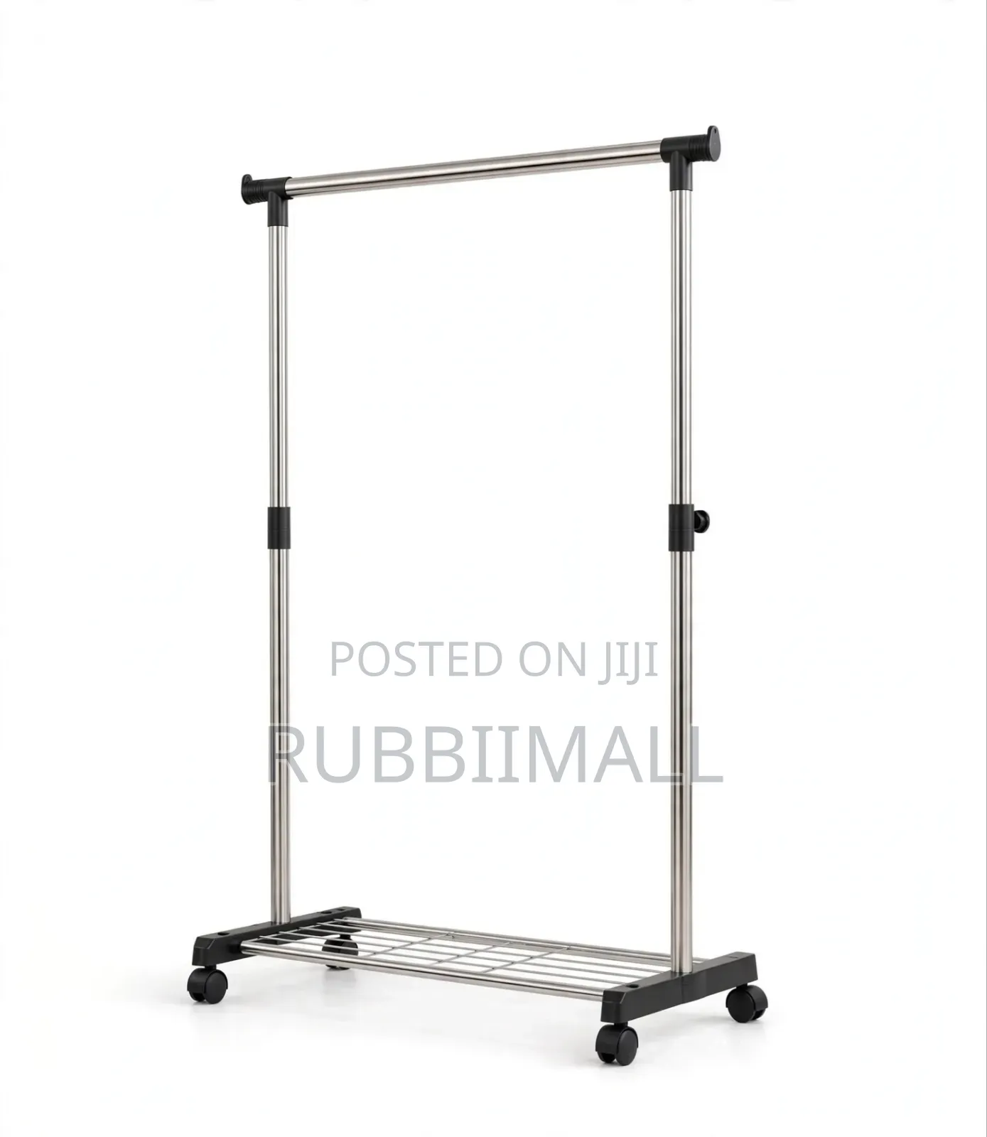 Portable Single-Rod Clothes Rack 75cm