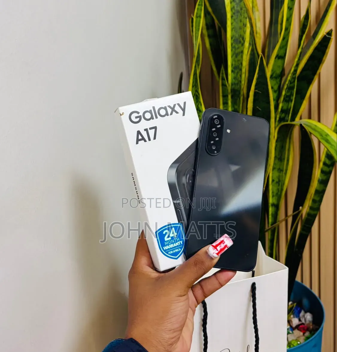 New Samsung Galaxy A17 5G 256 GB Black