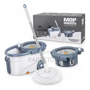 3pcs House Work Mop With Bucket and Drying Section