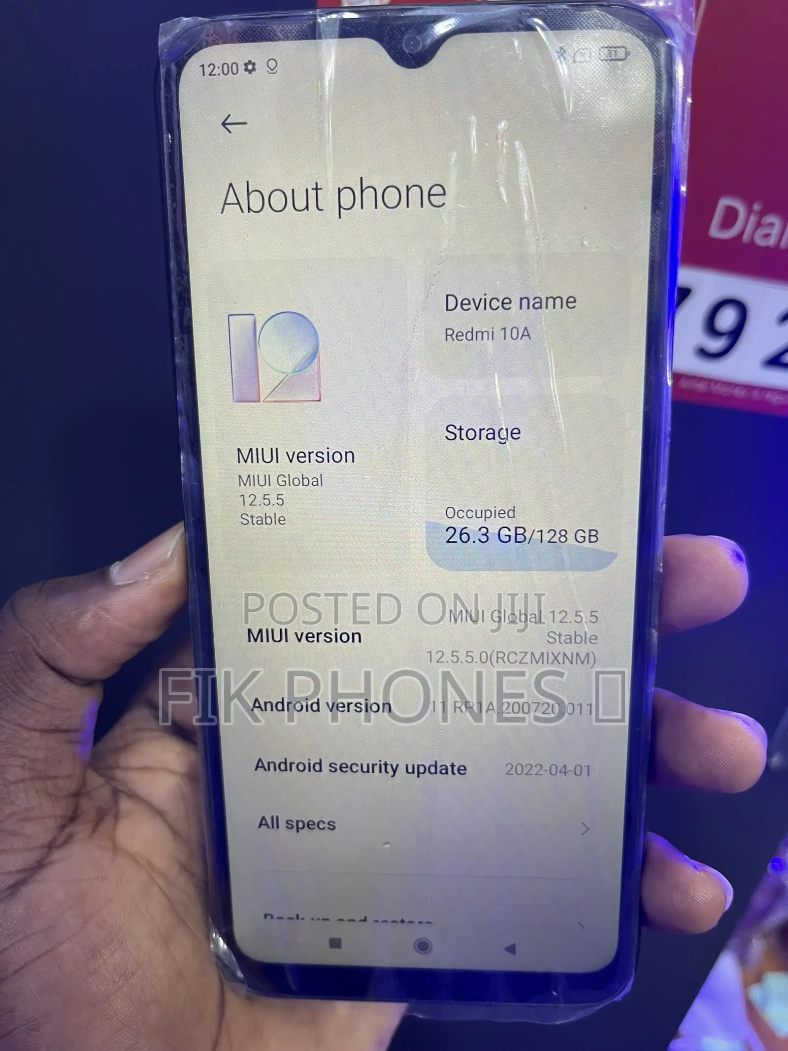 Xiaomi Redmi 10A 64 GB Black