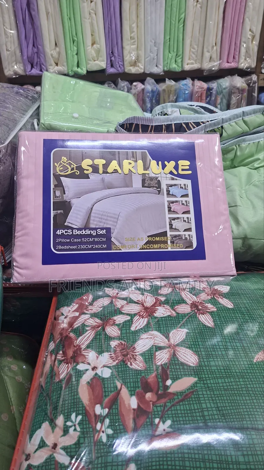 Cotton Bed Sheet Original 4 Peace
