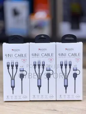 Yesido CA203 4-in-1 Fast Charging Cable.