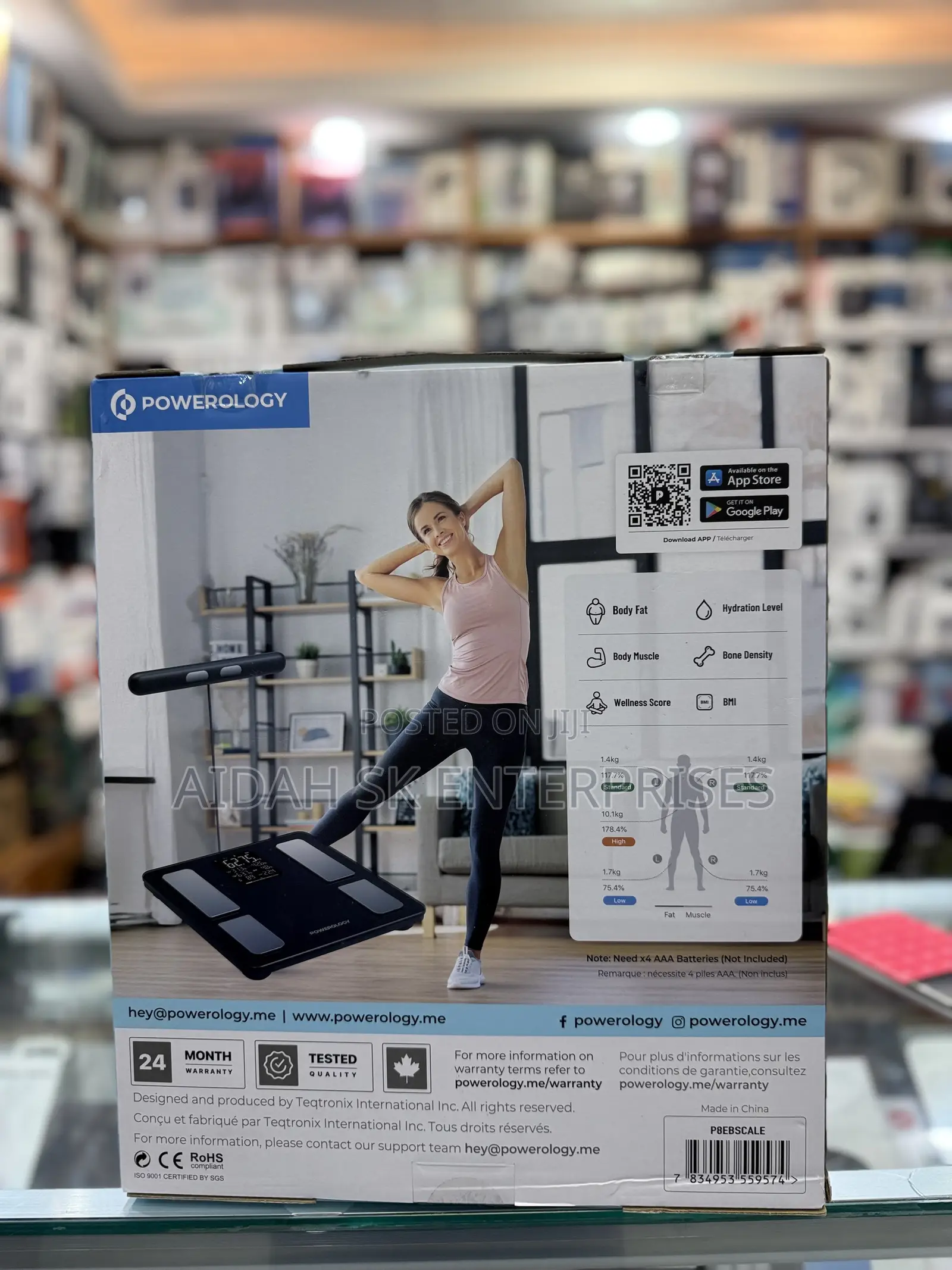 Powerology Advanced Precision Smart Scale