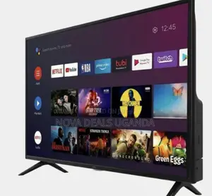 Globalstar GS-50UK64, 50INCH Smart Android TV, Netflix, YouTube- Black