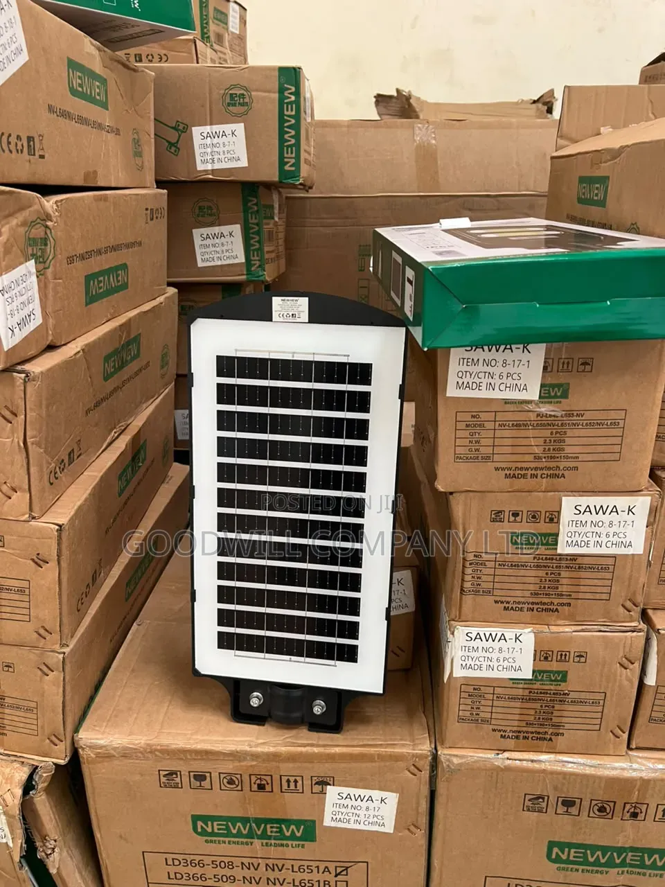 60w Newvew Solar Street Light