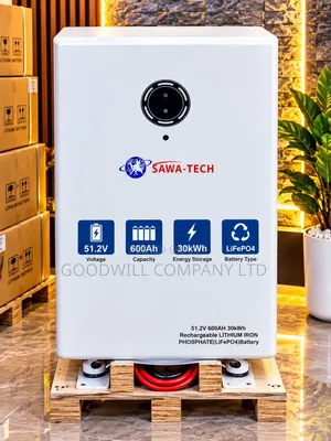 30kwh 600ah 51.2v Sawa Tech Lithium Battery