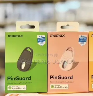 Momax Pin Guard Apple Find My Bluetooth Tracker With Anti-Spy Camera