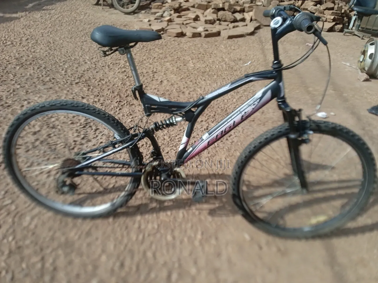 Adult Mountain Bike Size 26 With Double Suspension