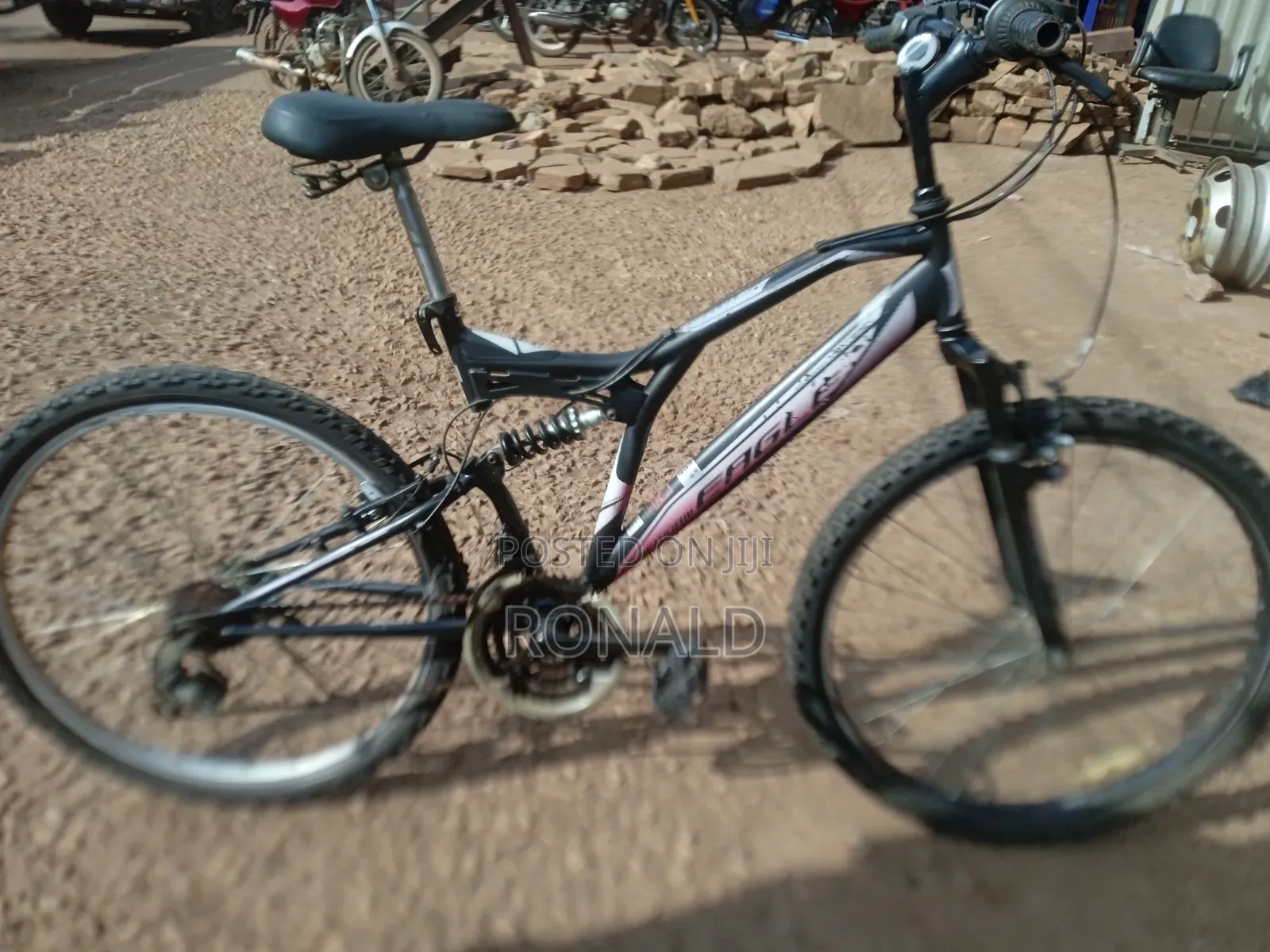 Adult Mountain Bike Size 26 With Double Suspension