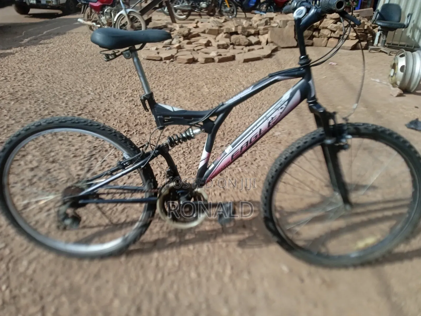 Adult Mountain Bike Size 26 With Double Suspension
