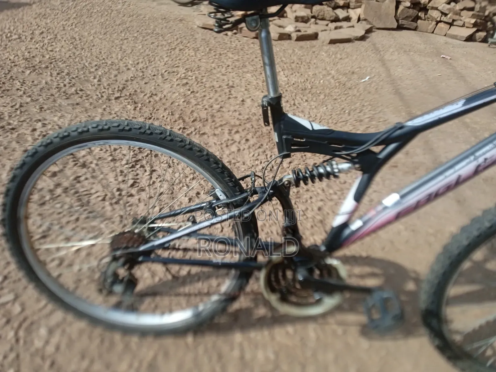 Adult Mountain Bike Size 26 With Double Suspension