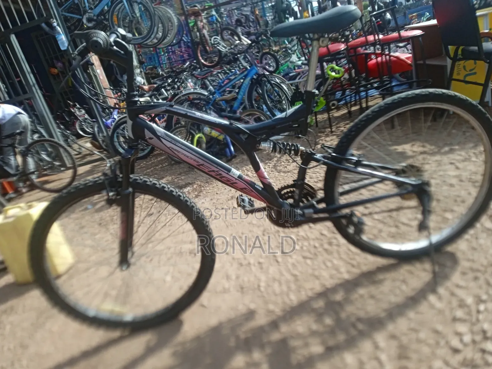 Adult Mountain Bike Size 26 With Double Suspension
