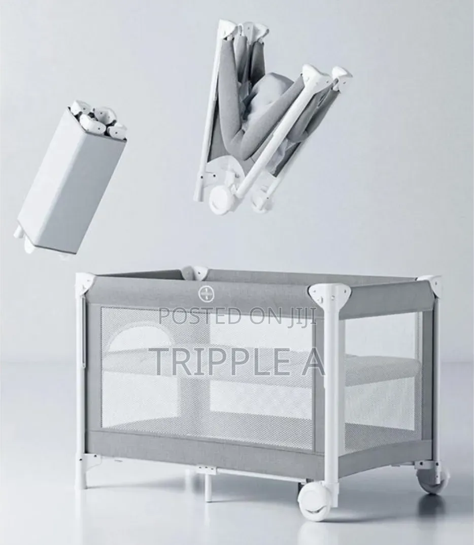 Foldable Toddler Portable Bed Color Varies