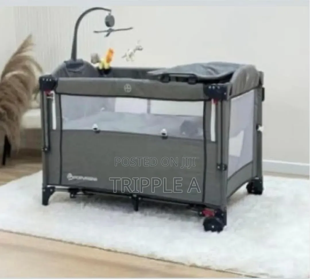 Portable Foldable, and Multifunctional Baby Crib and Playpen