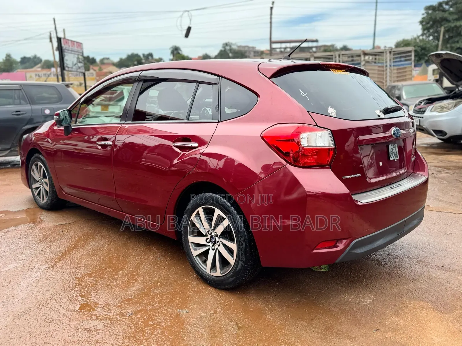 Subaru Impreza 2015 Maroon