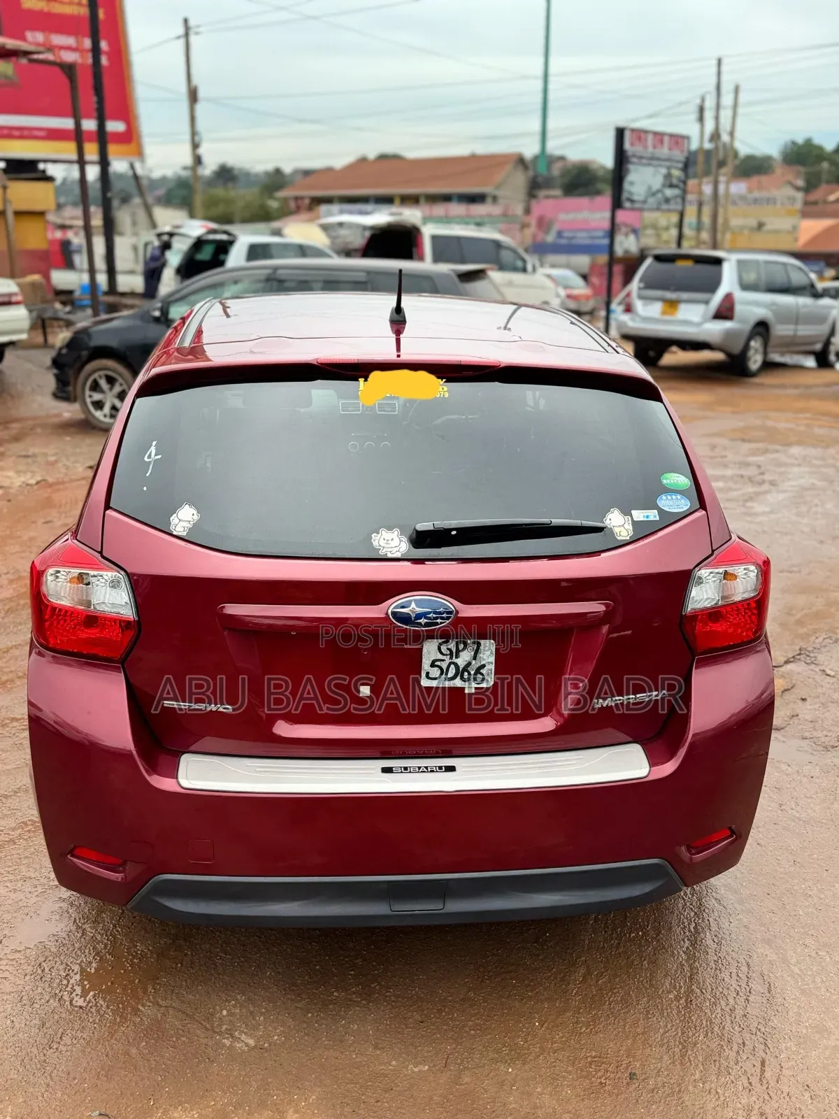 Subaru Impreza 2015 Maroon