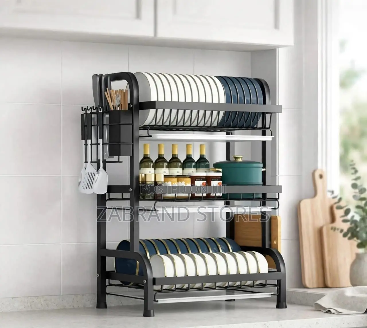 Executive Kitchen Counter Top Dish Rack