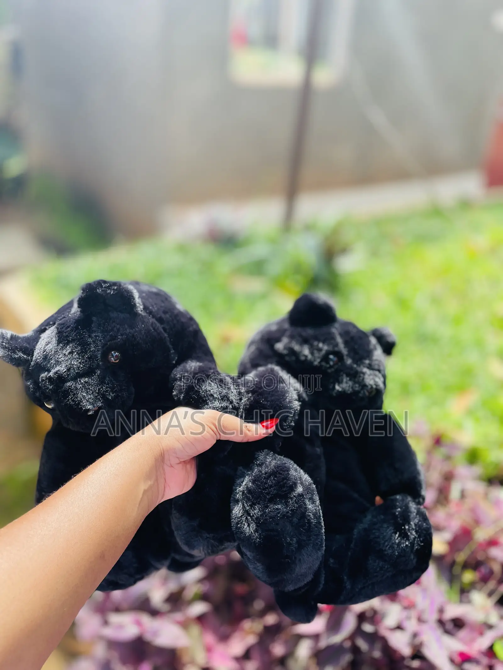Fluffy Doll House Shoes