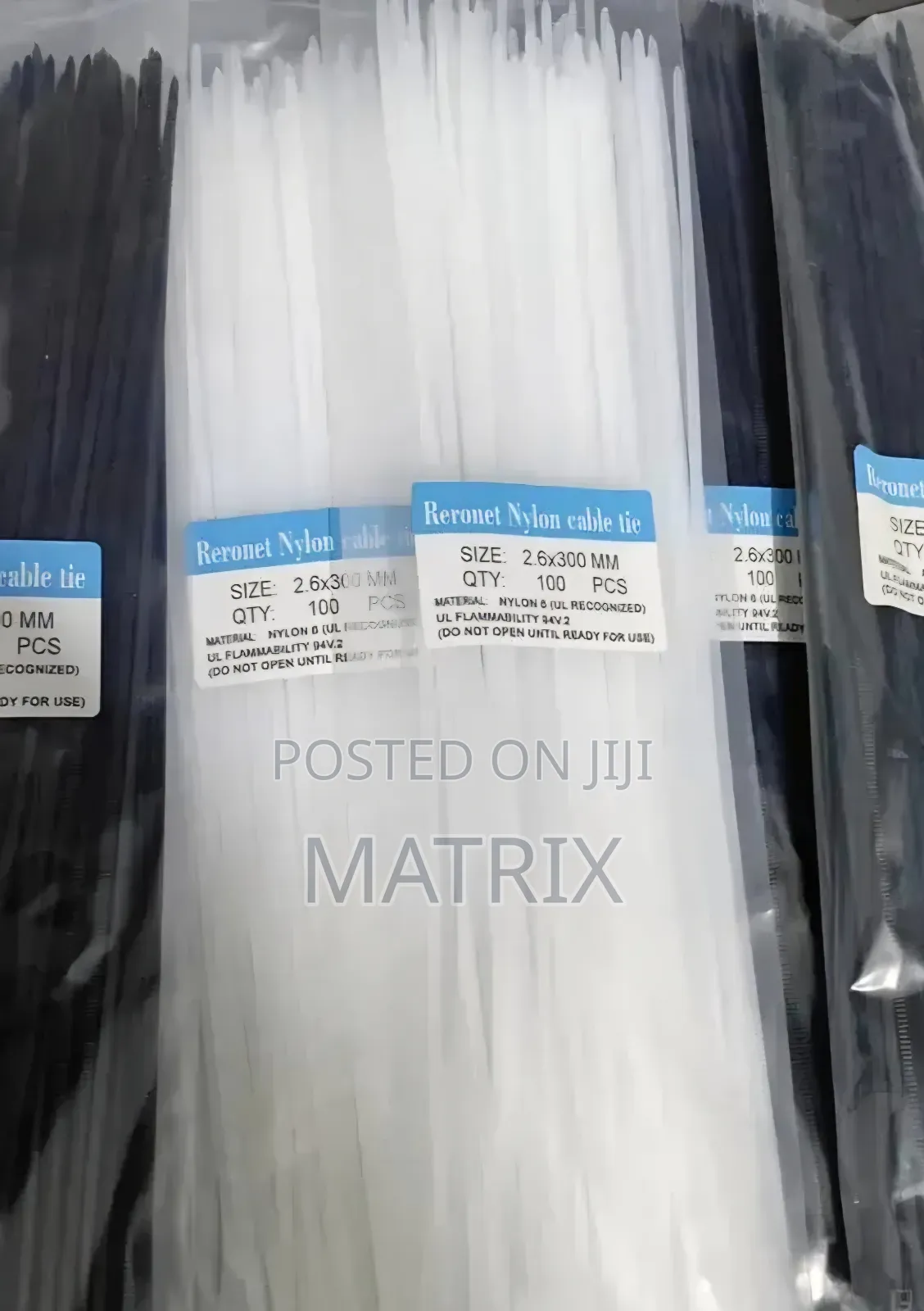 Cable Ties 2.6*300 - Matrix Price: USh 10,000 on Jiji.ug [Central Division]