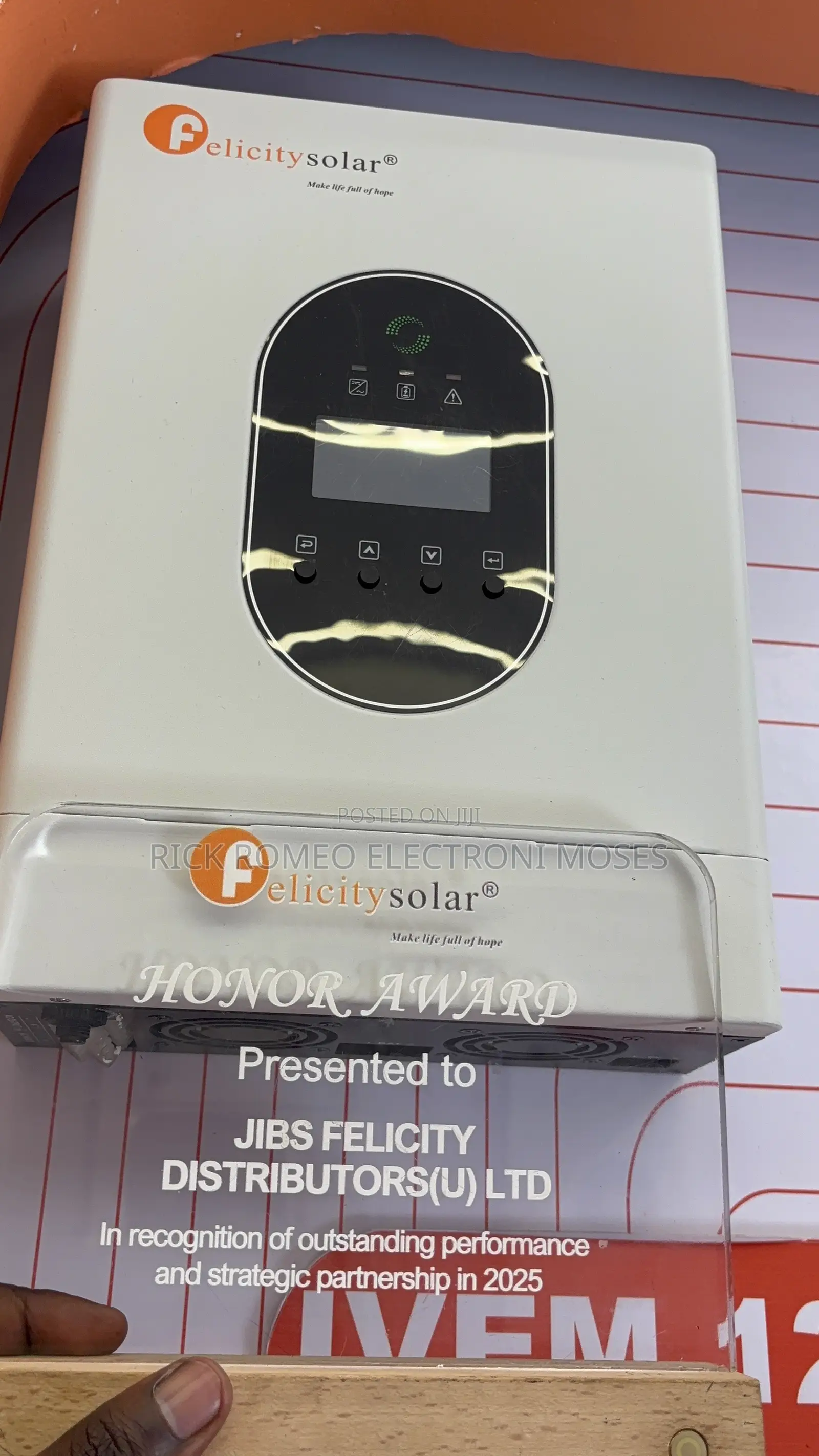 IVEM 1000VA 12v (1kva) Hybrid Inverter - Rick Romeo Electroni Moses ...