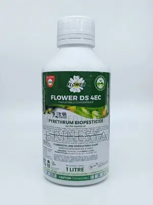 Flower DS 4EC Organic Pyrethrum Pesticide for Crop Pests 1L