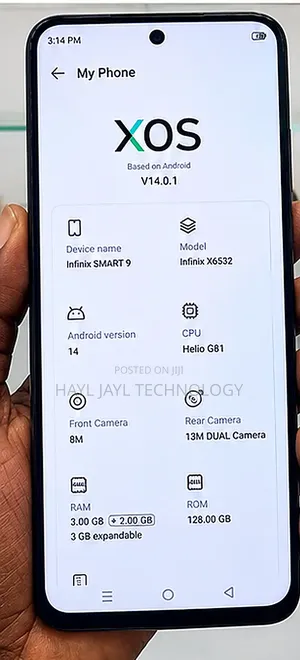 Infinix Smart 9 128 GB Black