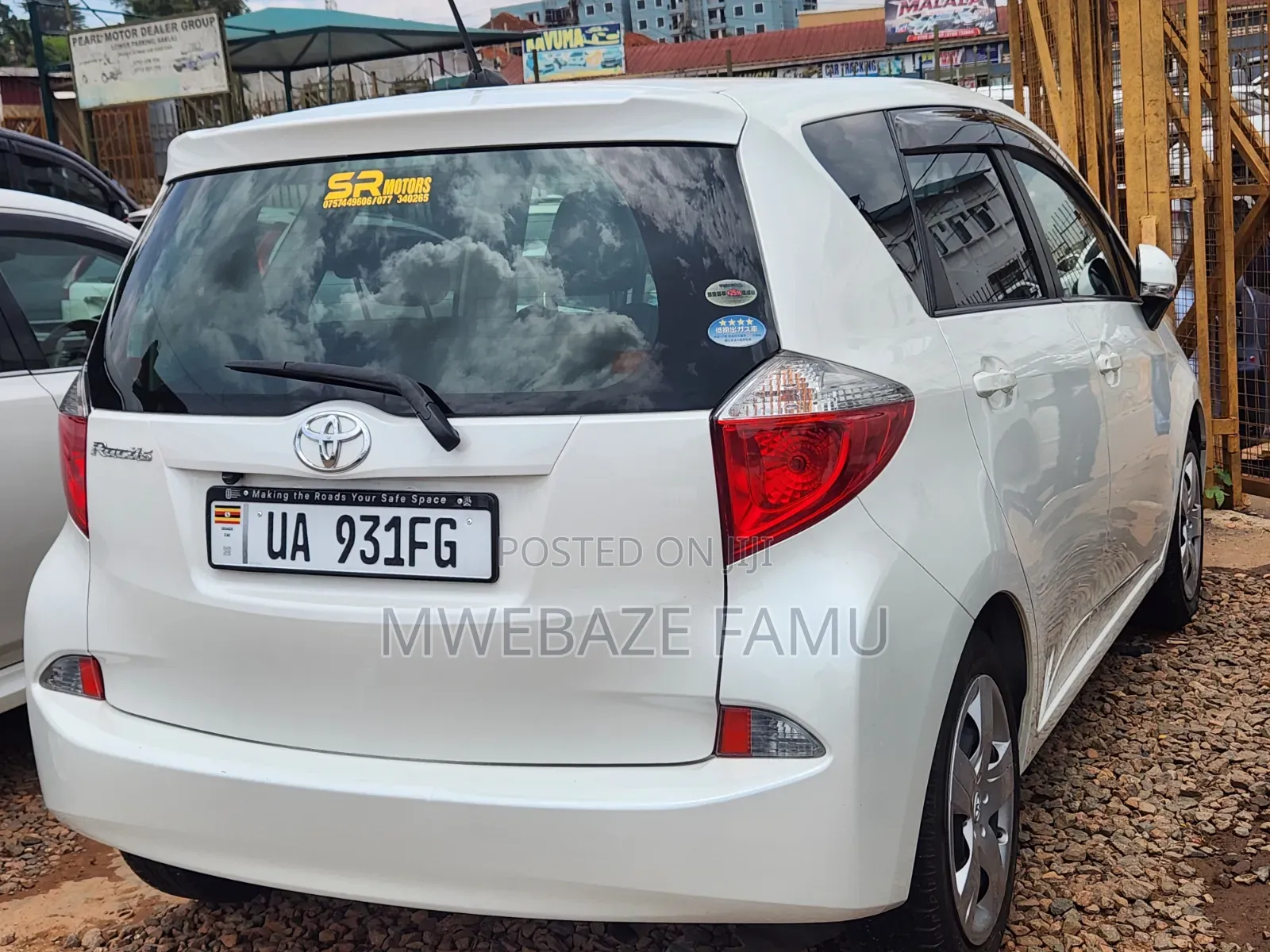 Toyota Ractis 2011 White