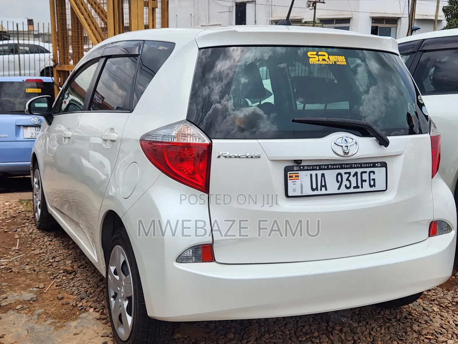 Toyota Ractis 2011 White