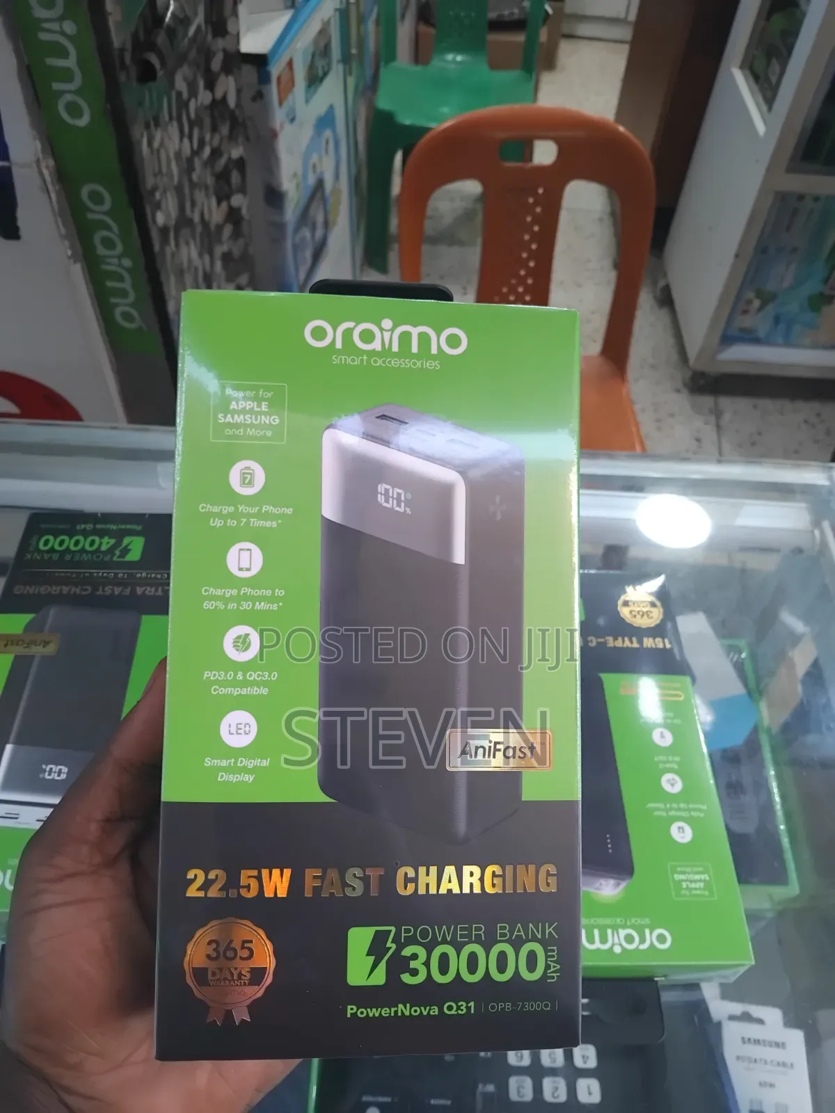 Powerbank for Oraimo