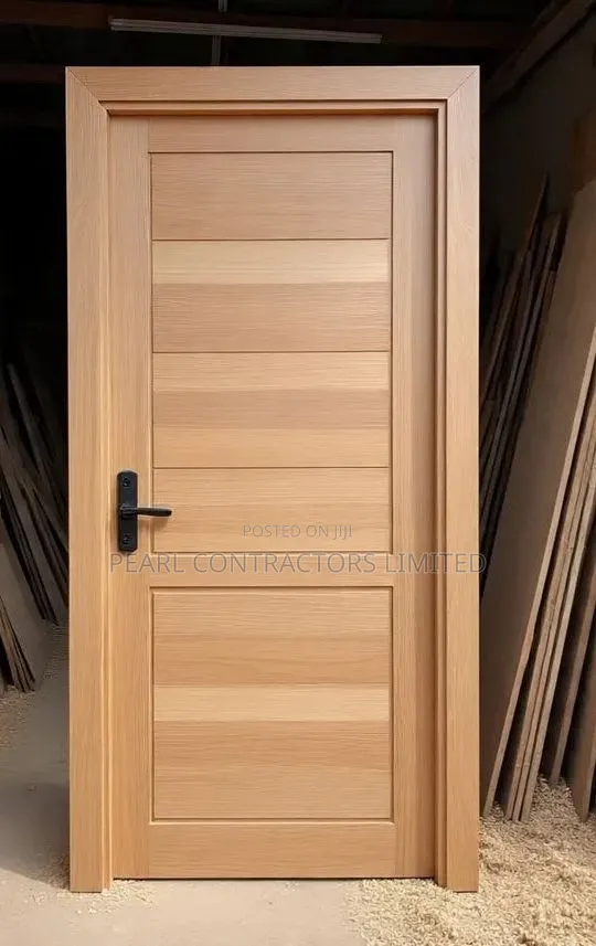 Doors/Natural Wooden Doors Plus Door Frame in Any Colour