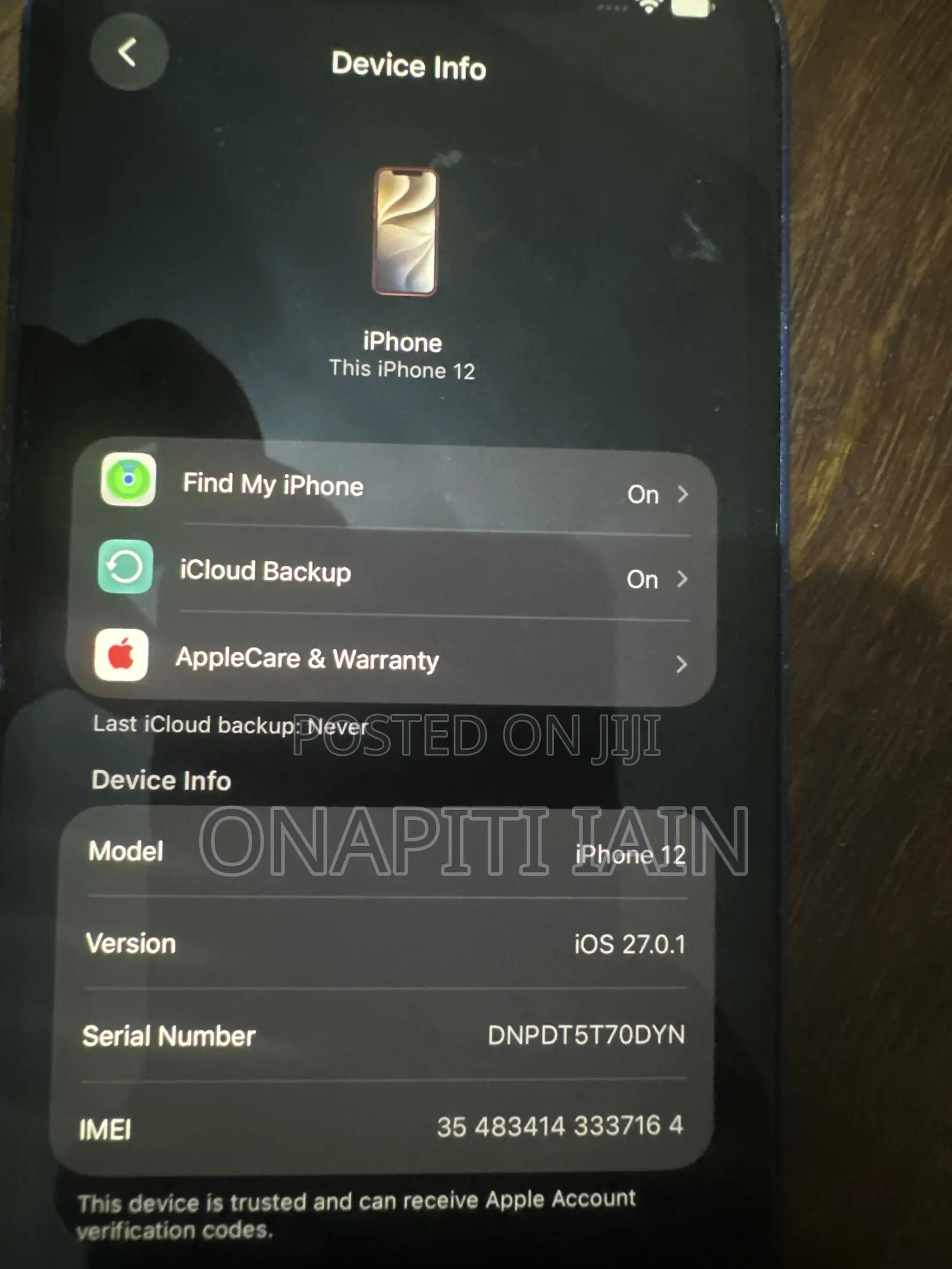Apple iPhone 12 128 GB Blue
