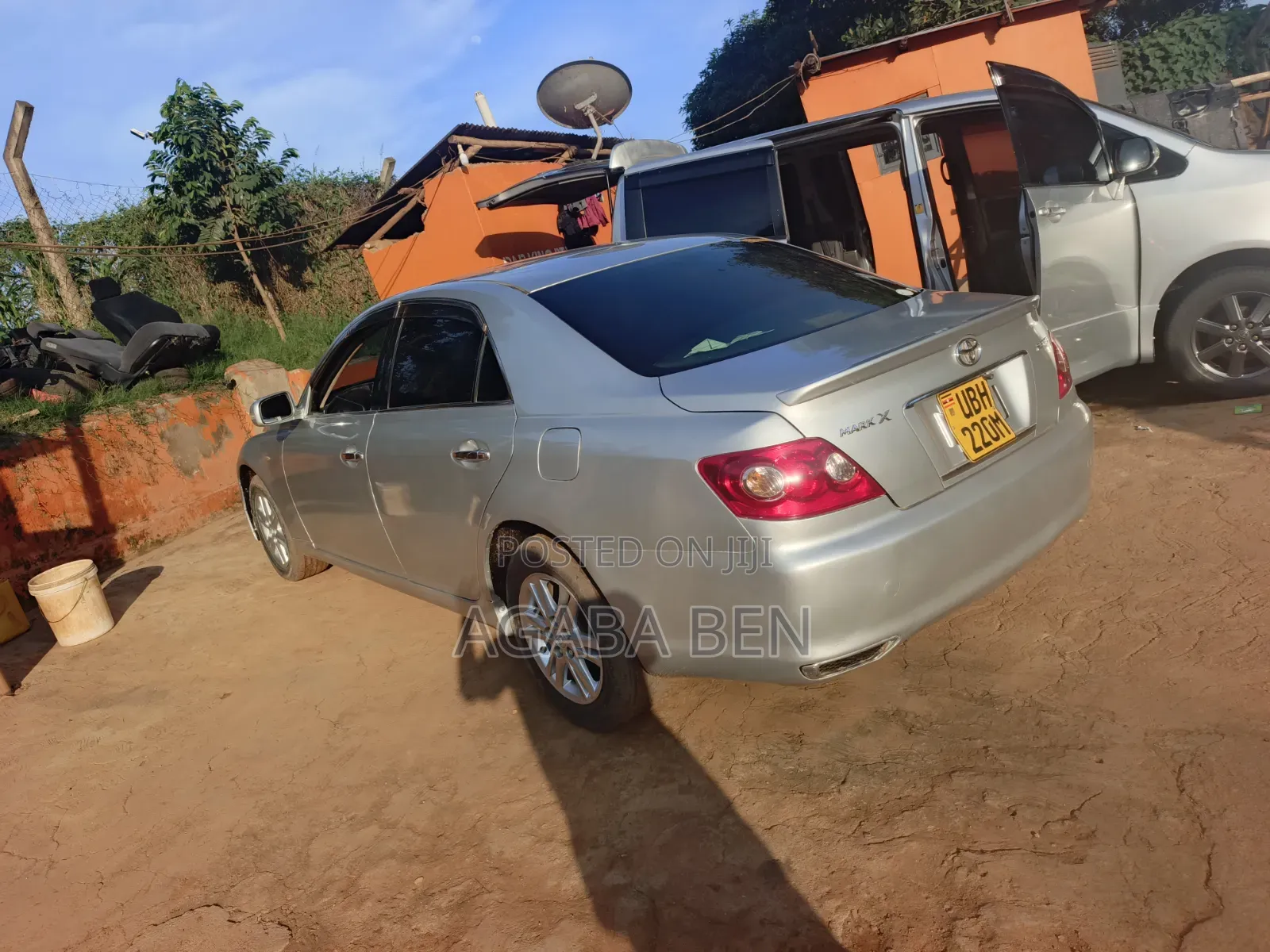 Toyota Mark X 2008 Silver