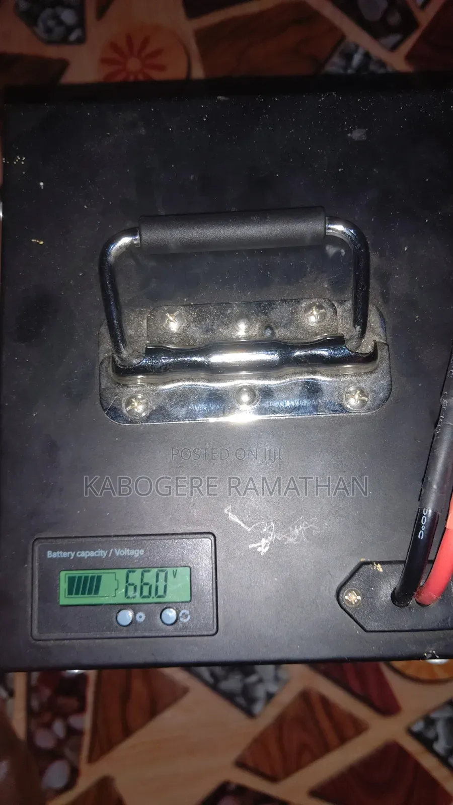 60V Electric Boda Battery 66V Full 5 Bars Healthy - Kihihi