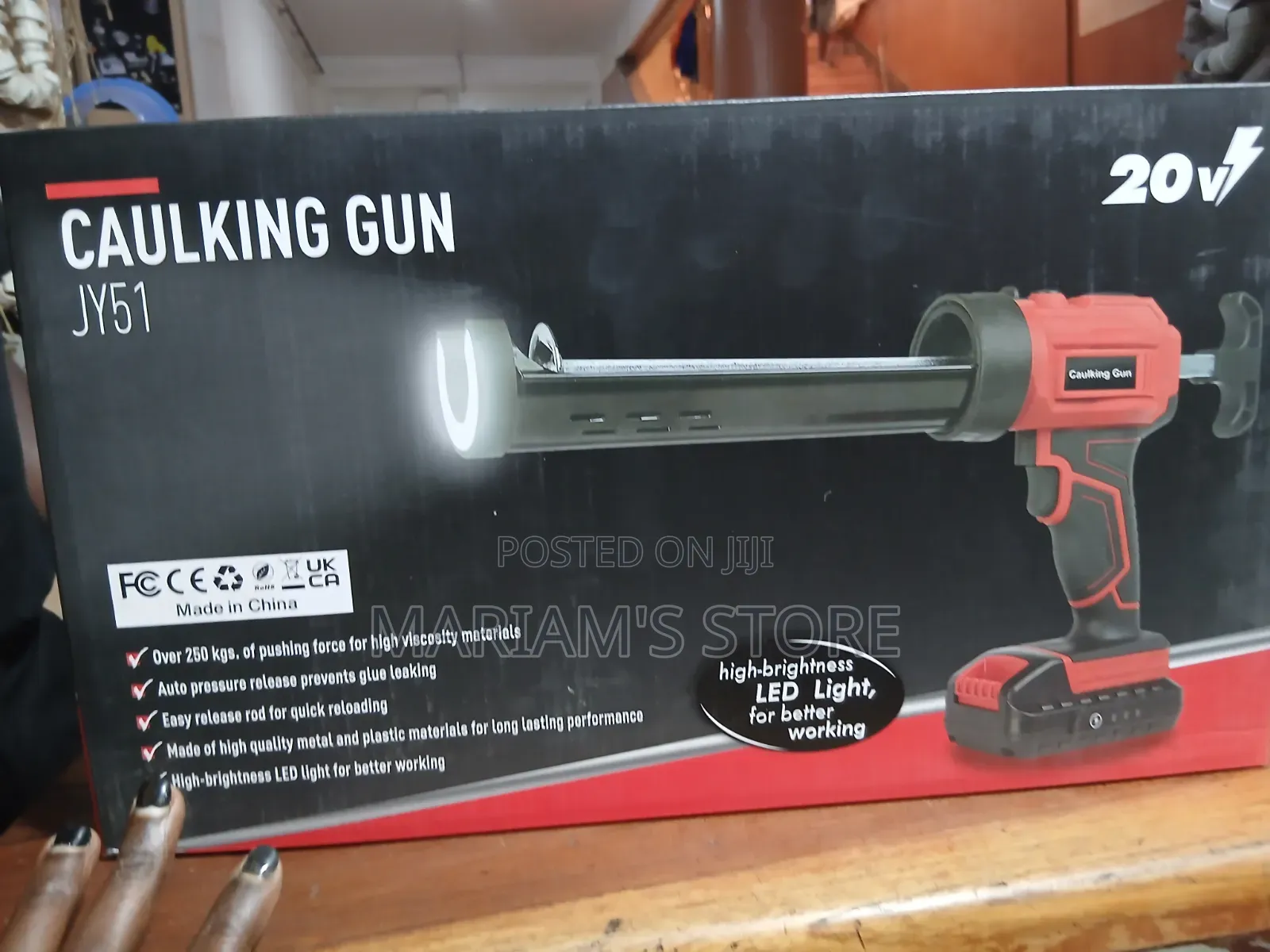 20V Cordless Electric Caulking Gun ,