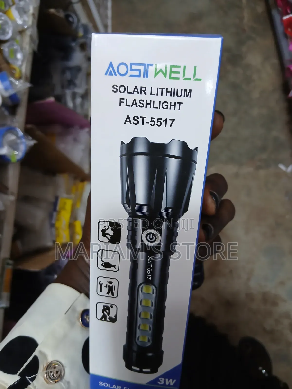 Rechaheble With Inbuilt Led Torch