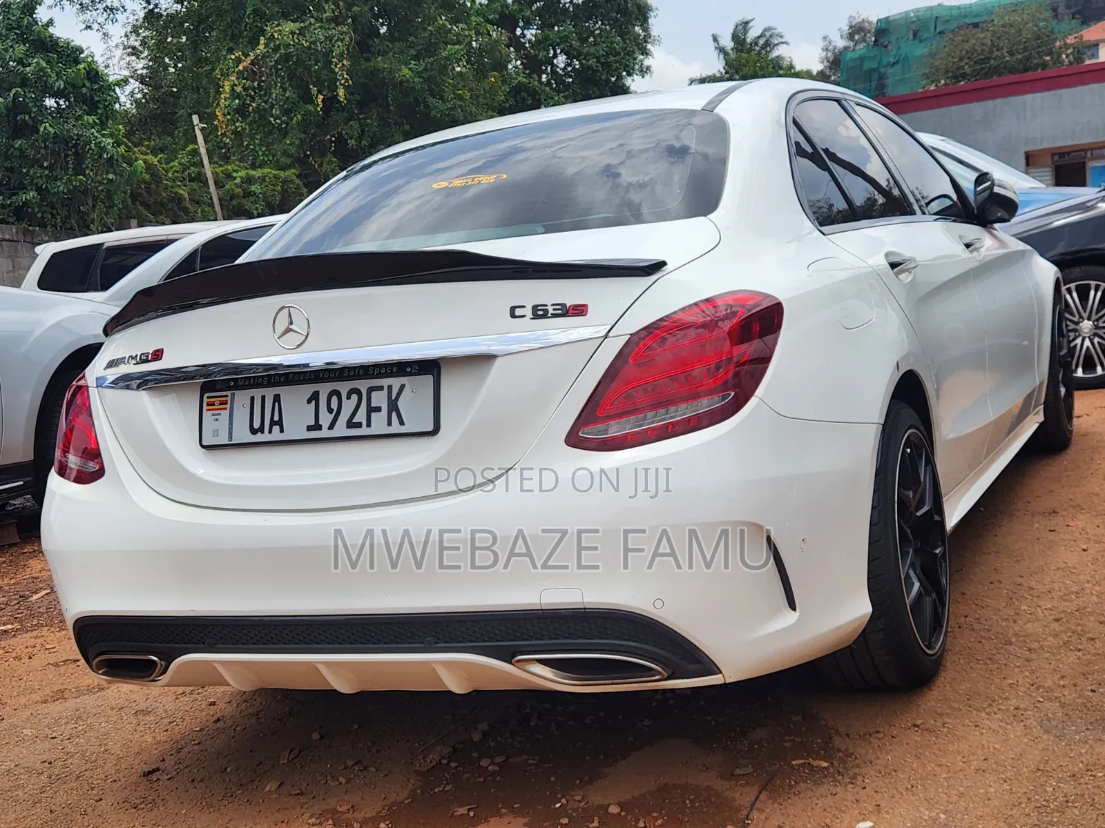 Mercedes-Benz C63 2017 White