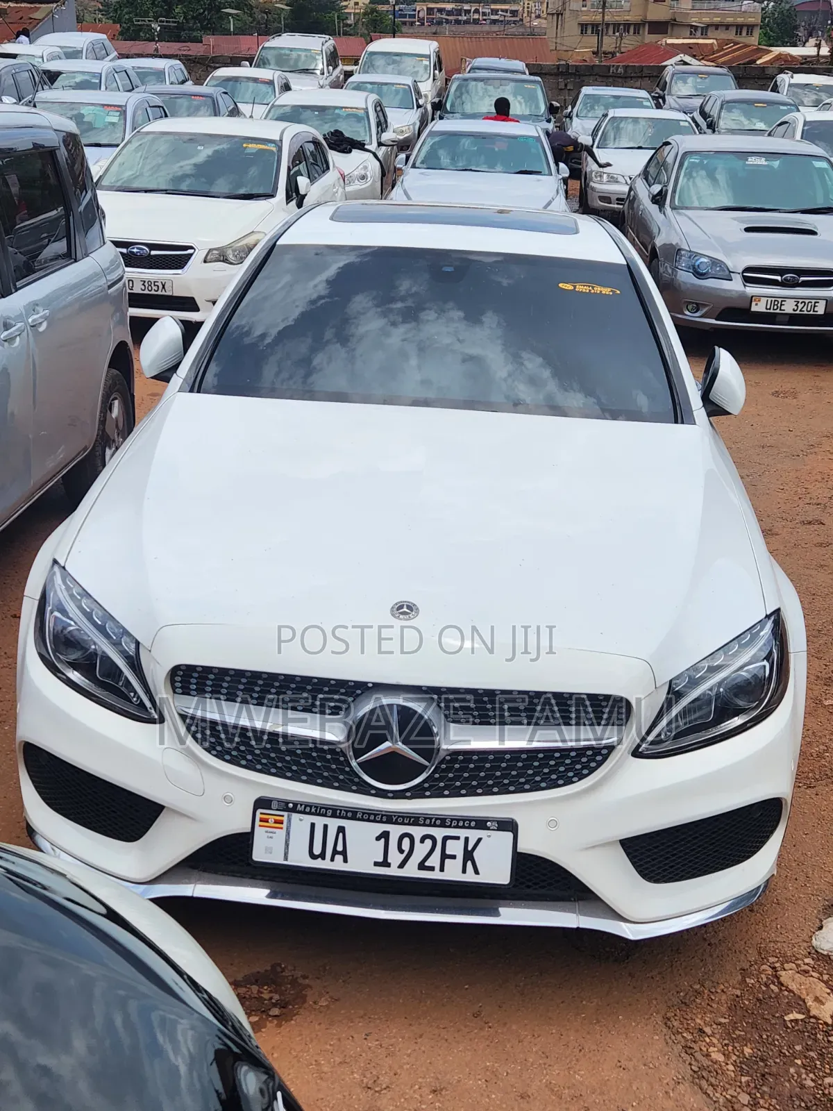Mercedes-Benz C63 2017 White