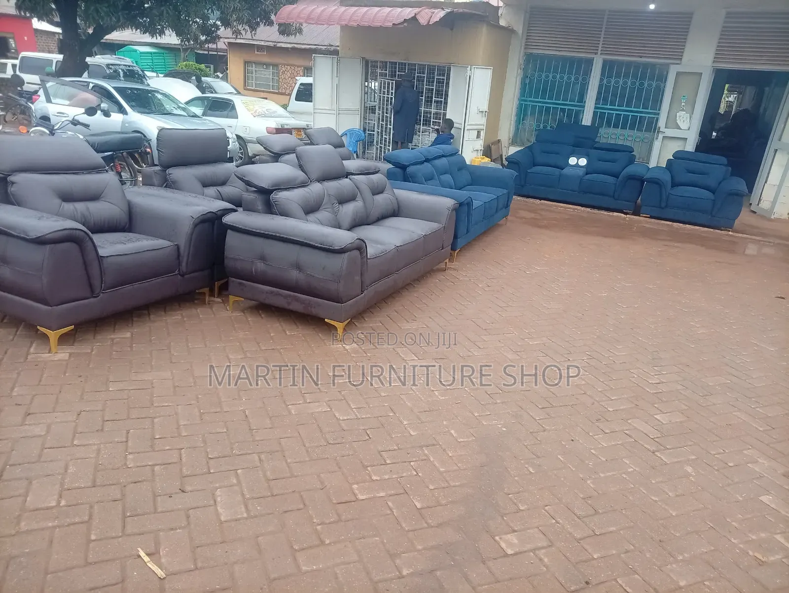6 Seater Modern Leather Sofa Set in All Colours Readily Available