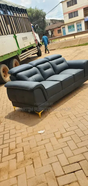 6 Seater Modern Leather Sofa Set in All Colours Readily Available