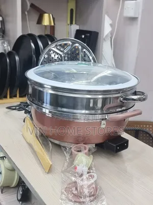 Multifunctional Electric Hot Pot With Steamer 8l