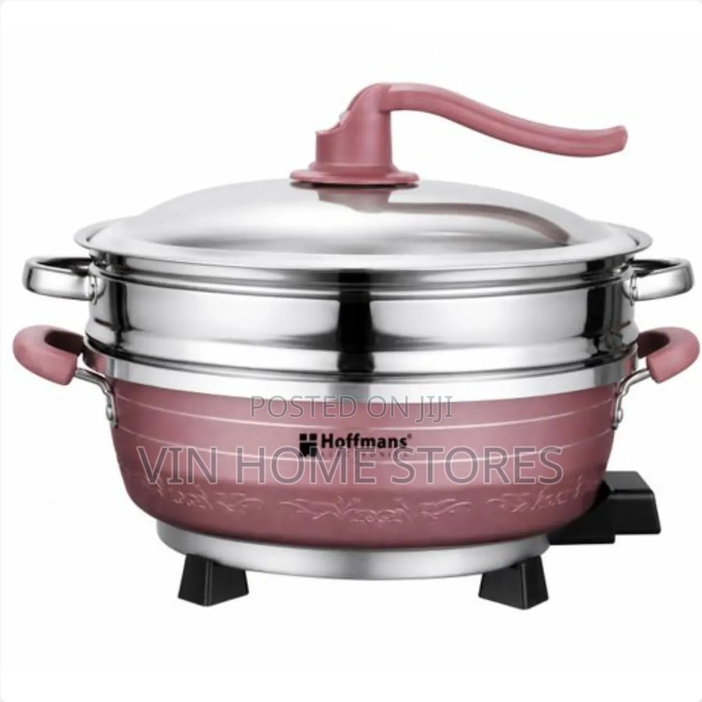 Multifunctional Electric Hot Pot With Steamer 8l