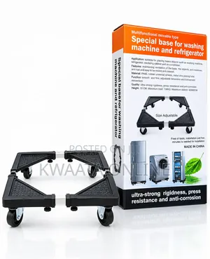Movable Base Stand Universal Roller for Fridge, Washing Machine