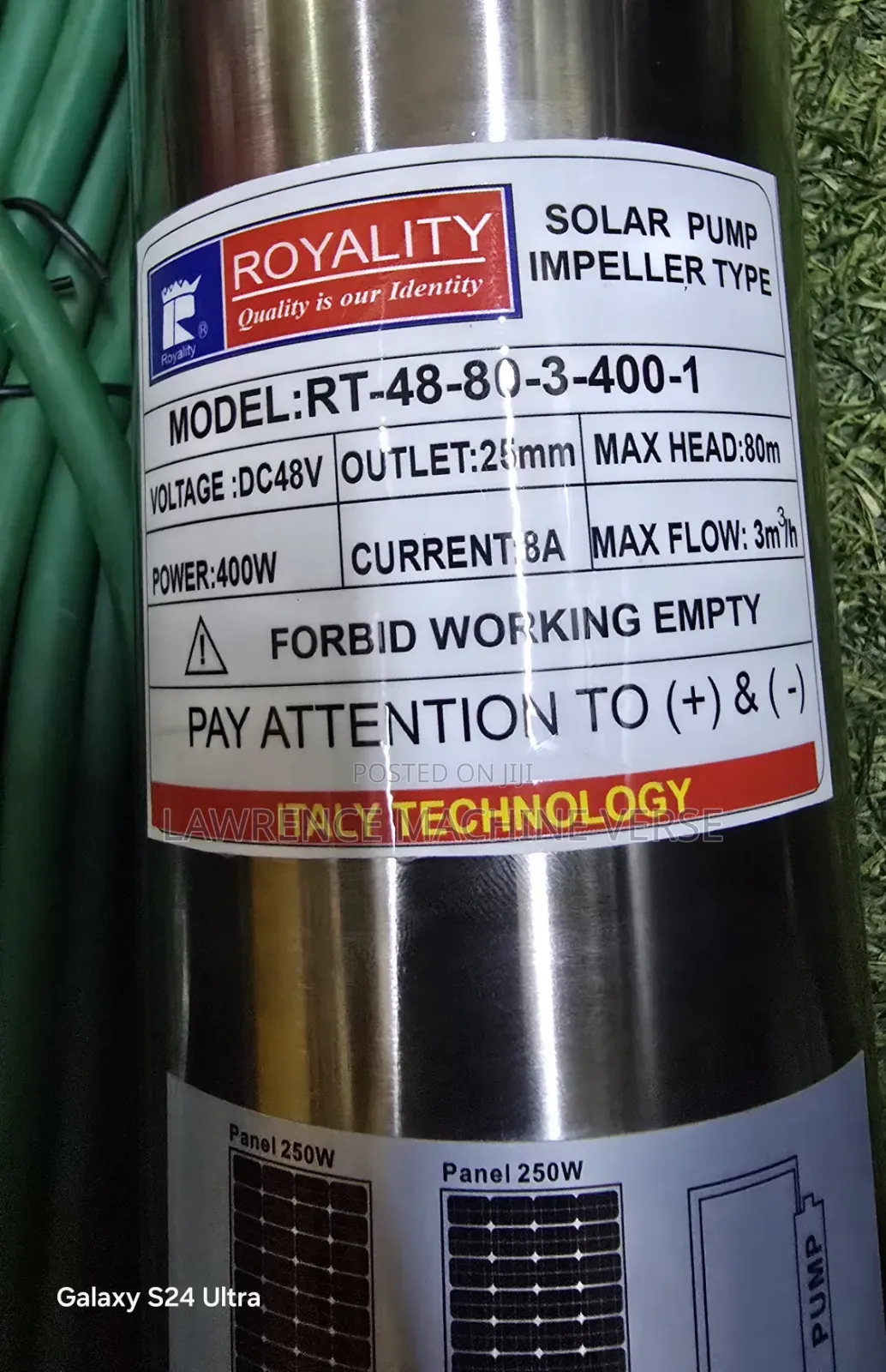 Solar Water Pump 80m Head