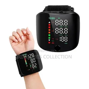 Recheargeable LED Digital Automatic Wrist Blood Pressure Monitor